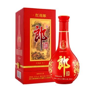 郎 红花郎十（10）53度酱香型白酒 单瓶 500ml