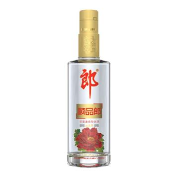 郎 顺品郎（金盖装）45度兼香型光瓶白酒 480ml单瓶