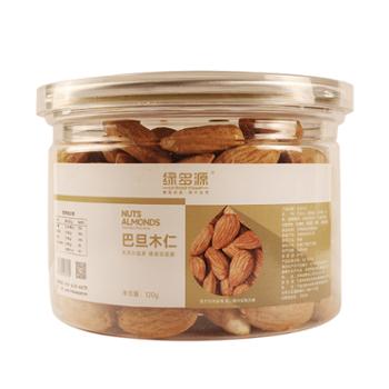 绿多源 巴旦木坚果干果 120g