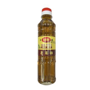 御亮 食用油传统压榨老菜油 400ml