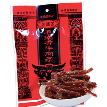 老谭家 休闲小零食牛肉条香醇可口 69.8g袋/105g袋