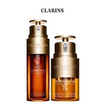 娇韵诗 双萃组合 精华50ml*1瓶+双萃眼霜20ml*1瓶