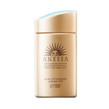 ANESSA 安热沙 金灿倍护防晒乳 60ML 小金瓶 安耐晒防水防汗
