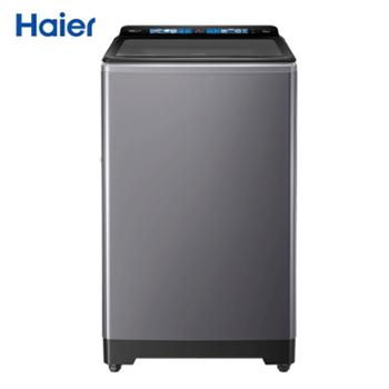 海尔/Haier 10公斤全自动波轮洗衣机直驱变频 手搓式智能语音播报触控屏 HP除菌 1.1高洗净比 羊毛洗 XQB100-BS618
