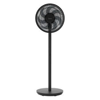 美的电风扇家用柔风落地扇七叶轻音立式台式桌面小型风扇大风量节能摇头宿舍电扇 SAF30AB