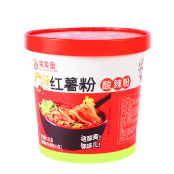 龙龙金 汕尾粉签酸辣/泡椒 6桶装