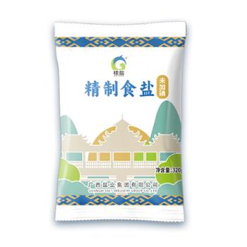 桂盐 精制食盐(未加碘) 320克/袋*8袋