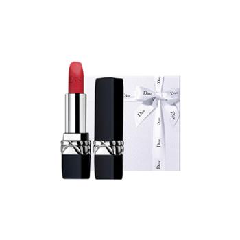 迪奥/Dior 烈艳蓝金唇膏#哑光999#丝绒999#缎光999 3.5g 礼盒款 生日七夕礼物