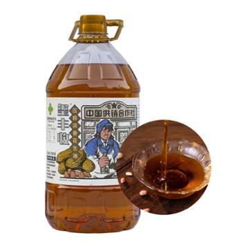 玺丰收 压榨浓香花生油（供投） 5L/瓶