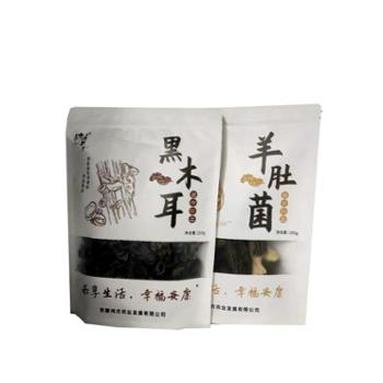 财梁 羊肚菌+黑木耳 100g+250g