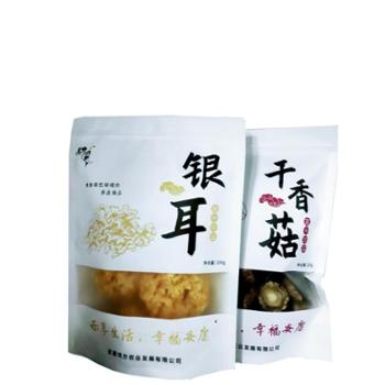 财梁 银耳+干香菇 200g+250g
