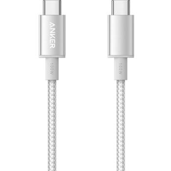 ANKER&nbsp;安克充电线双头type-c适iPhone16/15promax/iPad/Mac电脑华为小米安卓苹果冰点快充100W数据线&nbsp;【苹果15-16】&nbsp;适用苹果15/16华为小米联想ov&nbsp;编织线，魔术贴扎带