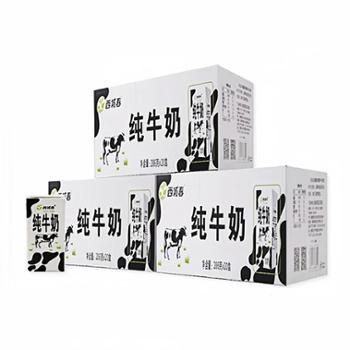 西域春&nbsp;新疆纯牛奶&nbsp;黑白砖早餐奶&nbsp;20盒*206克&nbsp;配料表只有生牛乳